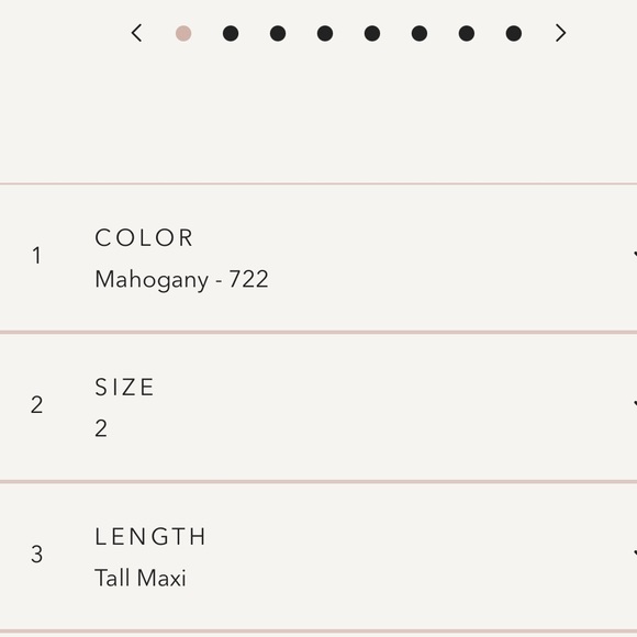 Elegant Brown Satin Evening Gown - Picture 9 of 10